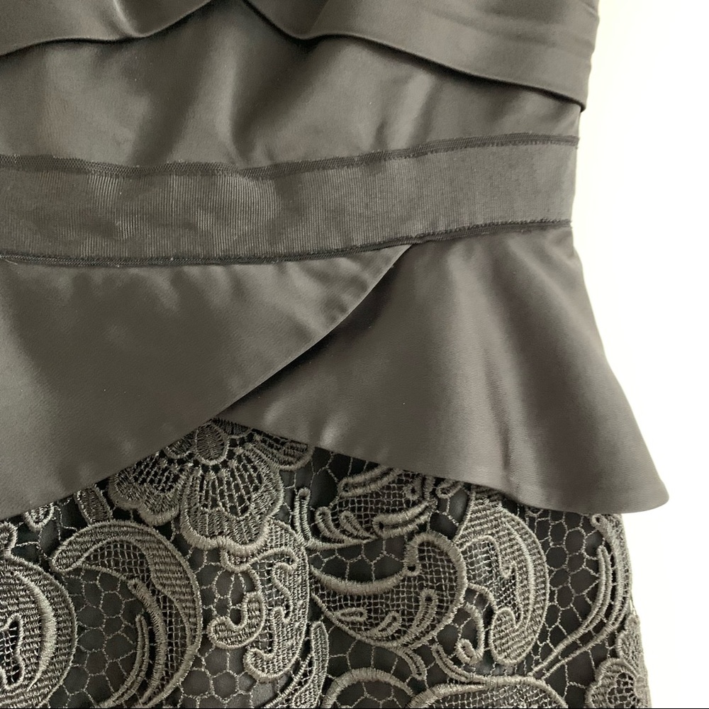 Strapless BCBG dress